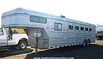 Picture: 1994 5-Horse Angle Haul Trailer w/Living Quarters