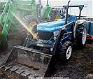 Picture: Ford 1510 FWA Compact Tractor w/Diesel Engine, EZ-EE On FEL, 3PT