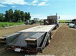 Picture: 2006 Big Tex 20GN 25 Dual Tandem Equipment Trailer w/ 48 Spread Axle, Beavertail, Center Pop Up