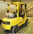 Picture: Hyster H60XM Propane Forklift -6000 Lb Cap. S/n H177611038W w/Side Shift, Pneumatic Tires