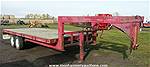 Picture: 8x20 GN T/A Flat Deck Equipment Trailer