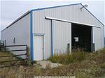 Picture: 2007 40x60x14 Metal Clad Laminated Post Frame Building