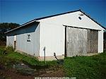 Picture: 28x50 Wood Frame Metal Clad Barn - To Be Sold From Photo Only @1PM (Must Be Removed By Nov 1, 2012)