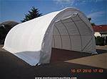 Picture: 4-(NEW)2012 20FT X 30FT X 12FT Commercial Storage Canopy  C/W: Commercial Fabric, Roll Up Door
