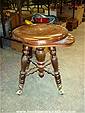 Picture: Eagle Claw Piano Stool w/Glass Eye