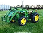 Picture: JD 1840 MFWD Tractor w/ JD 245 FEL