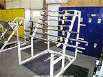 Picture: Apex Free Squat Rack & Olympic Free Weight Bars  & EZ Curl Free Weight Bars