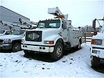 Picture: 1990 IHC 4000 Series Bucket Truck-DT466 w/Auto 5 Spd. Allison Trans, 2WD, S/A  255HP/560ft-lbs Torque w/Altec Insulated 50 Boom & Outriggers