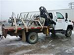 Picture: 2005 GMC C5500 S/A Dually 4x4 Duramax Diesel Truckw/General PM 6522 Series 6 Knuckle Boom Picker